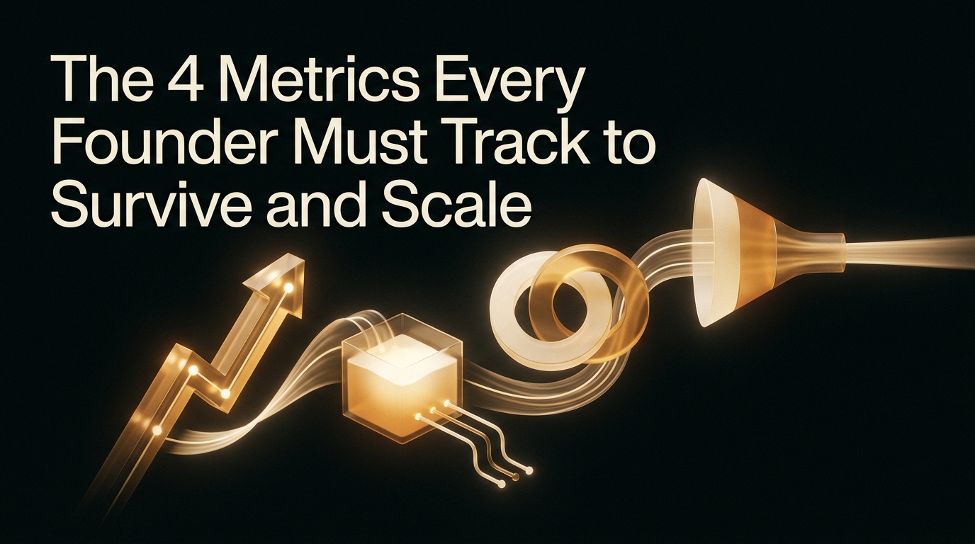 The 4 Metrics Every Founder Must Track to Survive and Scale