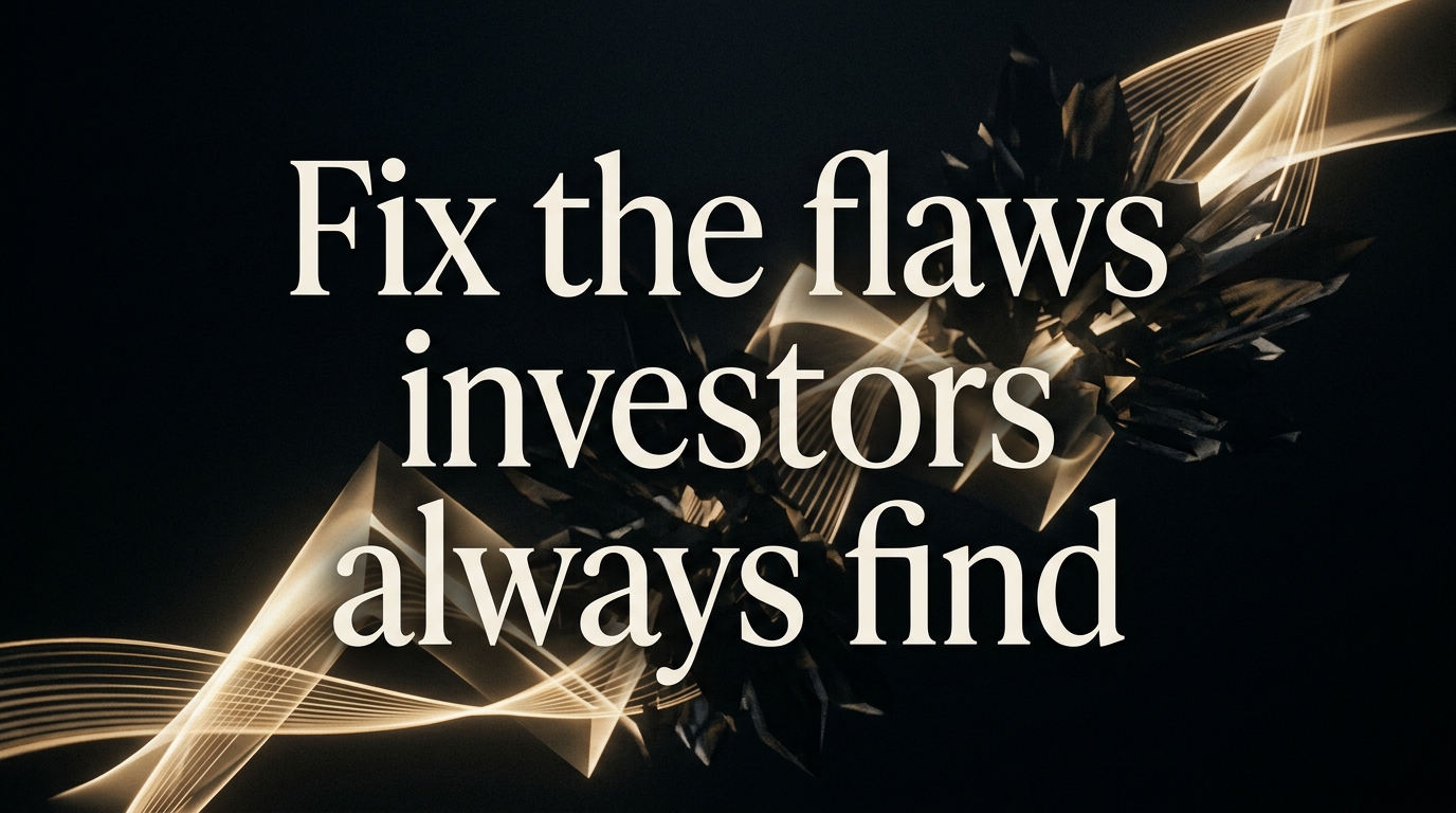 Due Diligence Mistakes That Kill Fundraising Deals