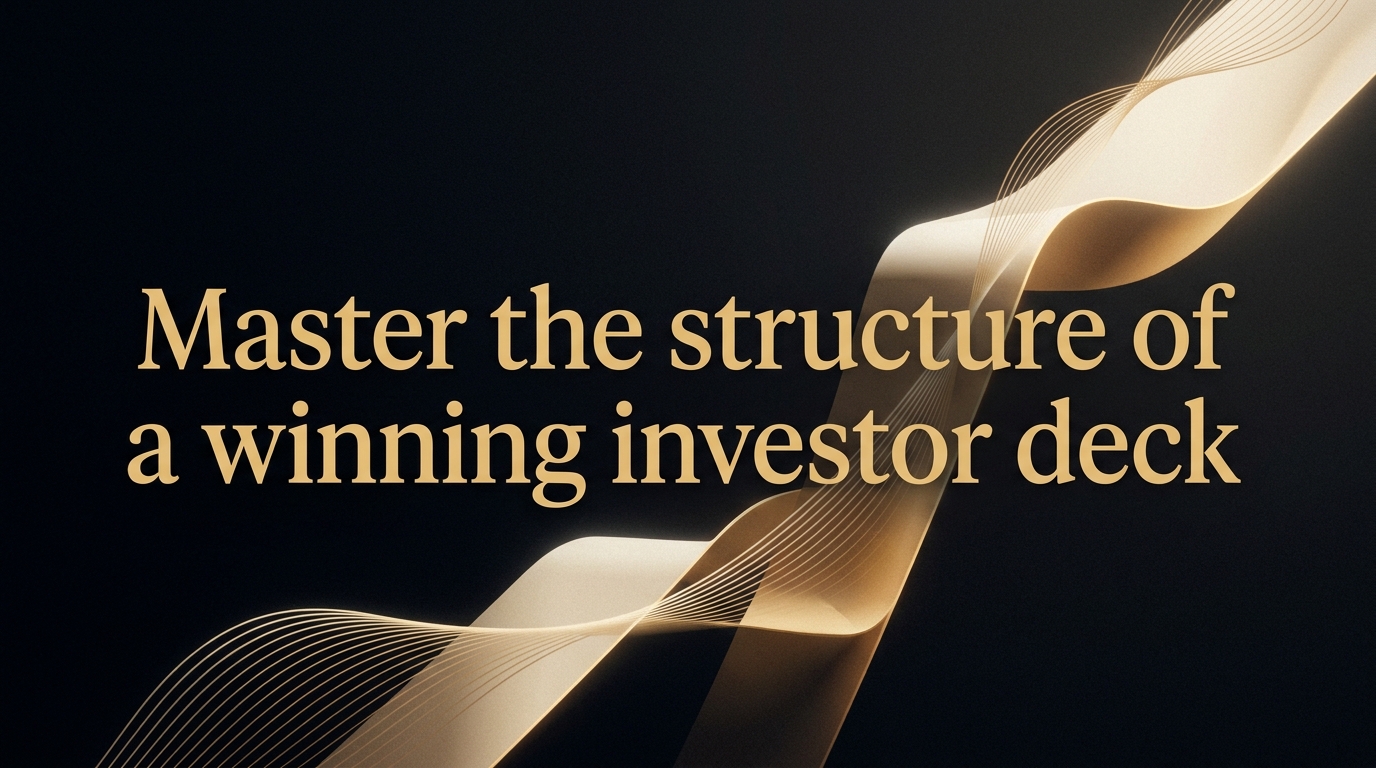 What Investors Want to See in Your Pitch Deck