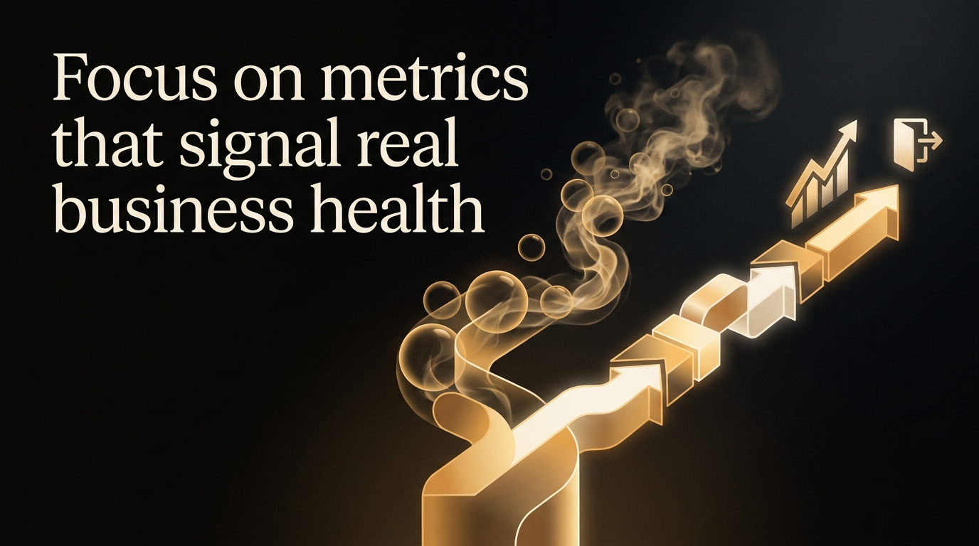 Vanity Metrics vs Real Metrics: What Investors Actually Care About