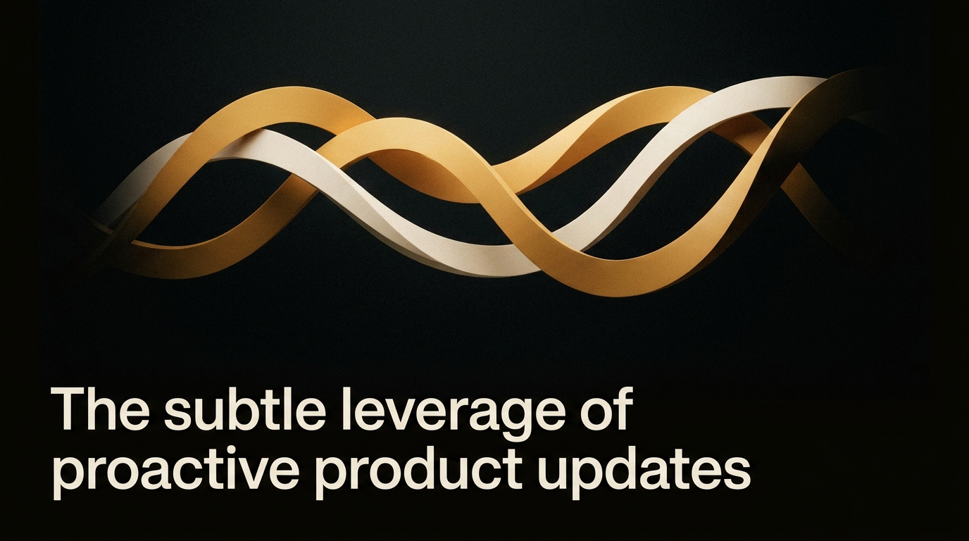 When to Update Your Product: Four Signals Founders Ignore