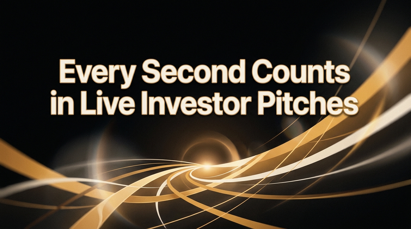 How to Pitch Investors in Real Time at a Live Demo Day