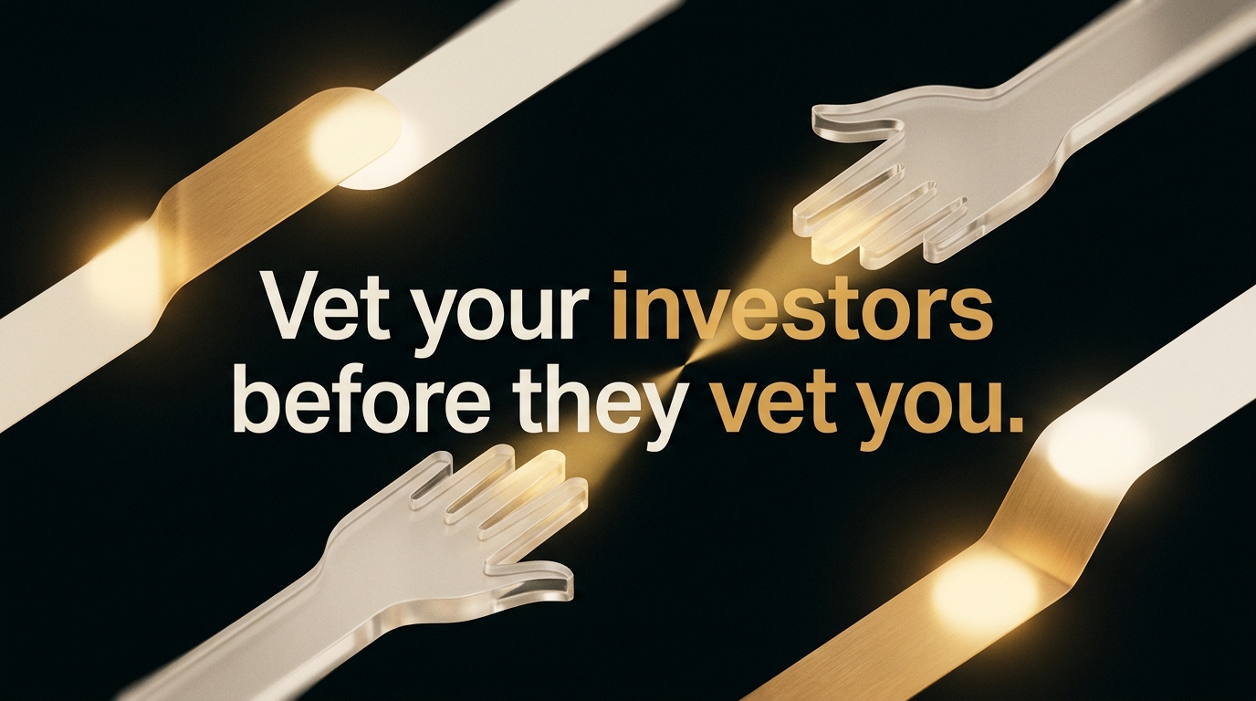 Questions Every Founder Should Ask VCs Before Taking Their Money