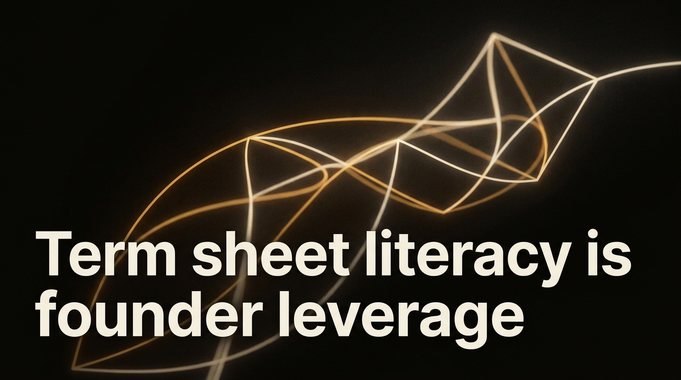 How to Negotiate a VC Term Sheet: A Founder's Practical Guide