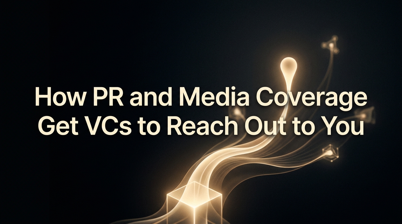 How PR and Media Coverage Get VCs to Reach Out to You